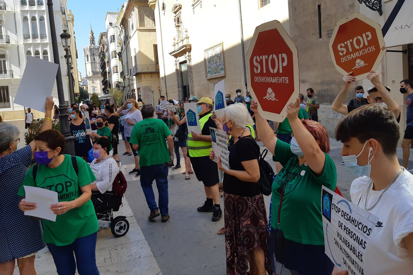 Auge de desnonaments sense avís previ a València