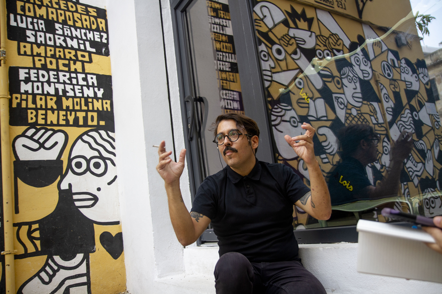 “Evite pintar al centre de València perquè podria contribuir a la gentrificació”