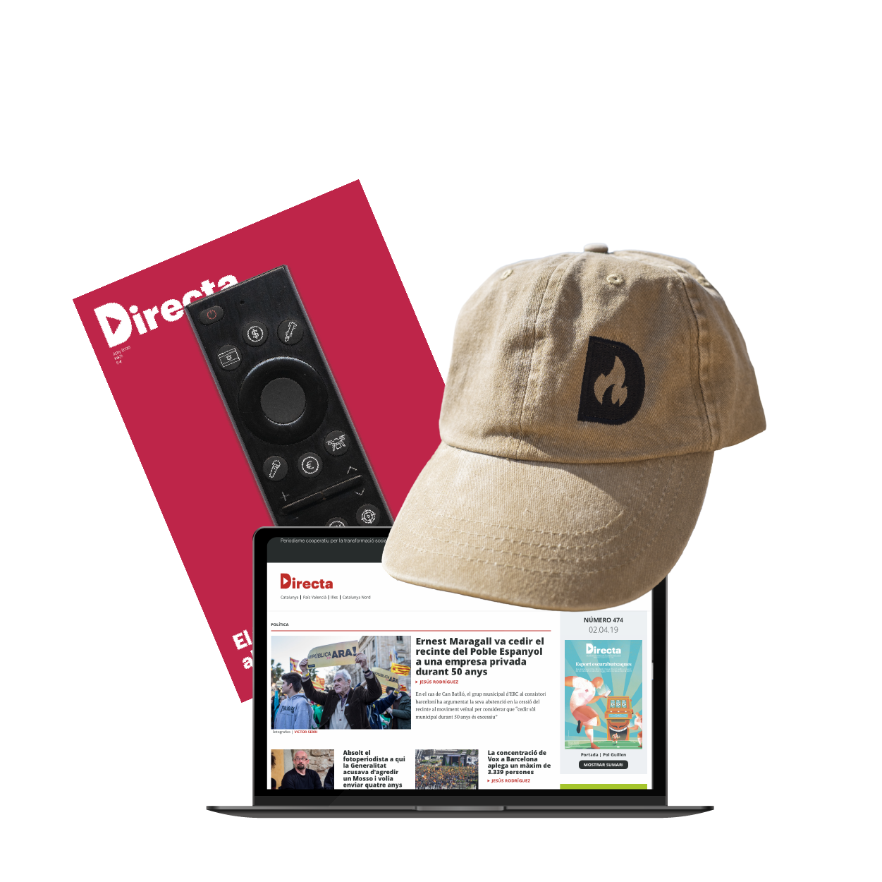 Subscripció Paper i Web anual + Gorra Directa